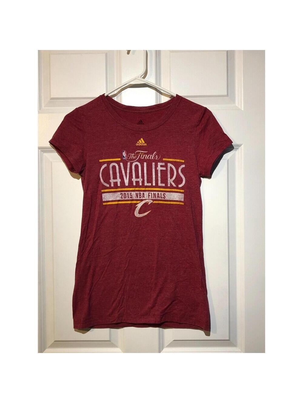 Cleveland Cavaliers 2015 NBA Finals Women’s Tee by Adidas – Size M